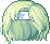 Sporty Bob Hair, green