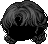 Black Spoon of Clear Sky Hair