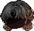 Black Spoon of Clear Sky Hair, brown
