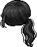 Black Elfine Ponytail