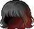 Black Lyrha Hair, red