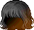 Black Lyrha Hair, orange