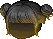 Black Plop Hair, blonde