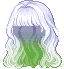 Alluring Princess Hair, green