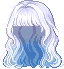 Alluring Princess Hair, blue