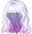 Alluring Princess Hair, purple