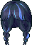 Young Duke Hair, blue