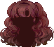 Steamed Milk Hair, red