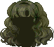 Steamed Milk Hair, green