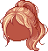 Renewal Ponytail, orange