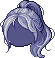Renewal Ponytail, blue