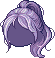 Renewal Ponytail, purple