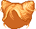 Loose Kitty Hair, orange