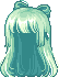 Coy Girl Hair, green