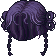 Stir-fried Noodle Hair, purple