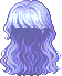 Graceful Hair, blue