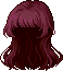 Textbook Princess Hair, red