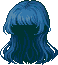 Textbook Princess Hair, blue