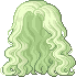 Amazingly Wavy Hair, green