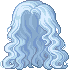 Amazingly Wavy Hair, blue