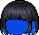 Flora Khali Hair, blue