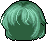 Flora Ark Hair, green