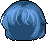 Flora Ark Hair, blue