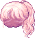 Bubbly Ponytail, red