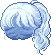Bubbly Ponytail, blue