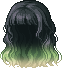 Sunset Balayage Hair, green