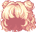 Cream Puff Hair, orange