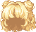 Cream Puff Hair, blonde