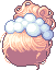 Glittering Gelato Hair, orange