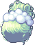 Glittering Gelato Hair, green
