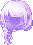 Softly Braided Hair, purple