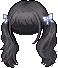 Silky Twin Ribbons Hair