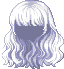 Cotton Fluff Hair, purple