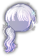 Foggy Arin Hair, purple