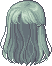 Light Drizzle Hair, green