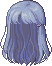 Light Drizzle Hair, blue