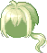 Argent Knight Ponytail, green