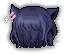 Mischievous Meow Hair, blue