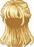 Slightly Combed Hair, blonde
