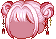 Dyed Dango Hair, red
