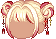Dyed Dango Hair, blonde