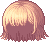 Short-Cut Broomstick Hair, orange